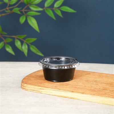 ถ้วยพลาสติกแบบใช้แล้วทิ้งพร้อมฝาปิด